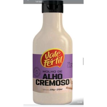 Imagem de Molho de alho cremoso - Vale fértil 