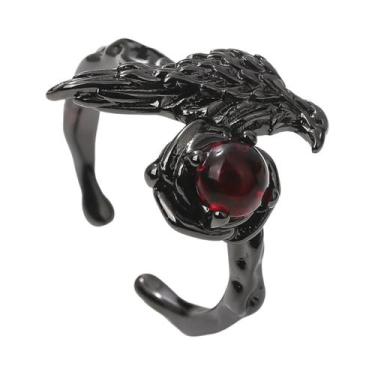 Imagem de Broche Black Crow Love Deepspace Sylus, Pingente De Colar De Rubi Para