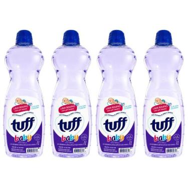 Imagem de Lava Roupa Líquido Start Tuff Baby 1L Neutro para Pele Sensível do Beb