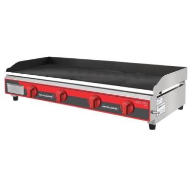 Imagem de Chapa Bifeteira Profissional Metalcubas A Gás CBG1200 PRO 120cm 9,5mm 