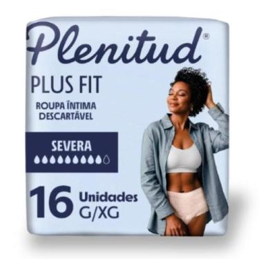 Imagem de Fralda Calça Plenitud Fit Plus G-XG Adulto 16un Incontinência Intensa 