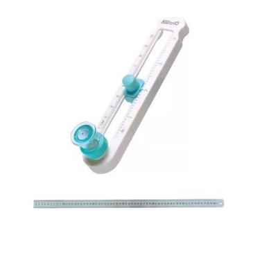 Imagem de Refiladora Cortador Giratório Papel Scrapbook e Régua 60cm - Motivate