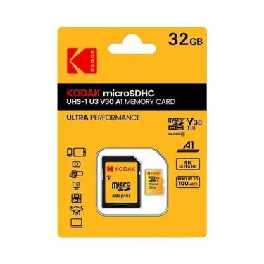 Imagem de Cartão Micro SD Kodak De 64GB Classe 10 Alta Velocidade U3 Para Smartp