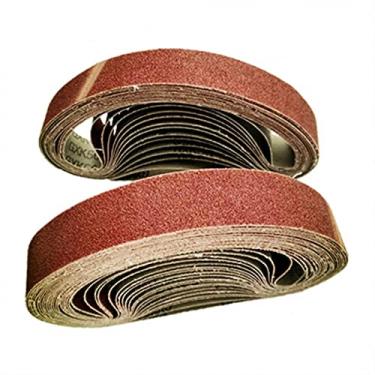Imagem de 10pcs 533 * 30mm Correia de lixamento 40-1000 faixa abrasiva cinto de tela de lixamento pano macio YYDFPIIA (Grit : 320)