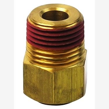 Imagem de LASCO Conexão rápida de latão 17-8214 com adaptador de rosca macho de tubulação, 1,27 cm x 1,27 cm