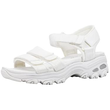 Imagem de Skechers Women's D-Lites-Fresh Catch Sport Sandal White 11