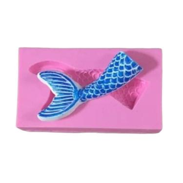 Imagem de Molde De Silicone Cauda De Sereia