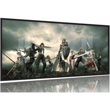 Imagem de Quadro Decorativos Final Fantasy 130x60 Moldura Preta 2x2