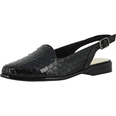Imagem de Trotters Plataforma Slingback Feminina, Preto, 34