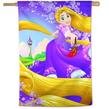 Imagem de Bandeira vertical Disney 71 x 101 cm, cabelo longo RAPUNZEL