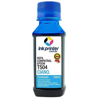 Imagem de Tinta para Epson L4260 - Ciano - Compatível Ink Printer (t504-100ml)