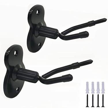 Imagem de Peng Da Violin Viola Wall Mount Hanger,Violin Viola Hook,with Bow Hook,Home & Studio Wall Mount Violin Hangers