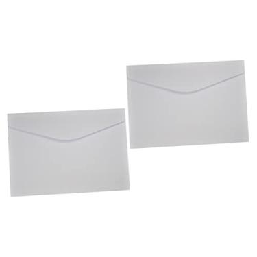 Imagem de Tofficu 100 Peças Envelope Colorido De Segurança 16c Cartão Carta Branco