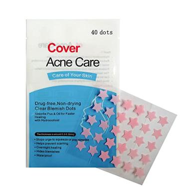 Imagem de AGRCARE Patch de espinha de acne hidrocolóide para rosto, adesivo de zit, pontos de acne, adesivos transparentes para acne