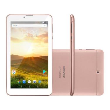 Imagem de Tablet Multi M7 8Gb 7 4G Wi-Fi - Android 8.1 Quad Core Com Câmera Inte
