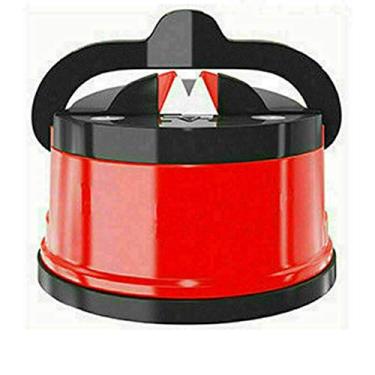 Imagem de YSMANGO Afiador de facas de cozinha, com ventosa de sucção, amolador de facas de cozinha, fácil e seguro de usar, ideal para cozinha, oficina, salas de artesanato, acampamento