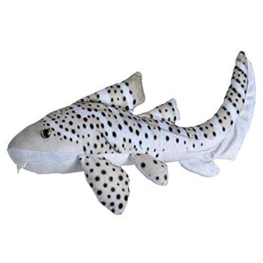 Imagem de Wild Republic Zebra Shark Plush, Animal de pelúcia, brinquedo de pelúcia, presentes para crianças, Oceano , 12 "