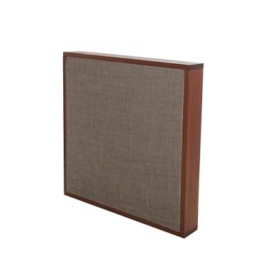 Imagem de Painel de tratamento acústico 64x64x5cm, lã de rocha, alta densidade - Premium (Cinza)