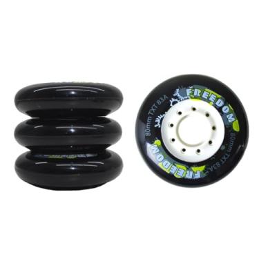 Imagem de Jogo de Rodas Freestyle Traxart Freedom 80mm/83A