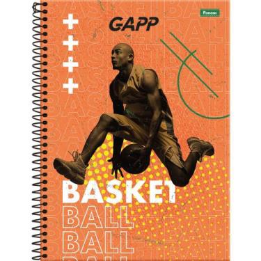 Imagem de Caderno Gapp Basket - 80 Folhas - Foroni