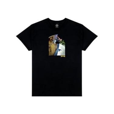 Imagem de Camiseta masculina Thrasher S/S MIC-E Wall Ride Skate, Preto, G