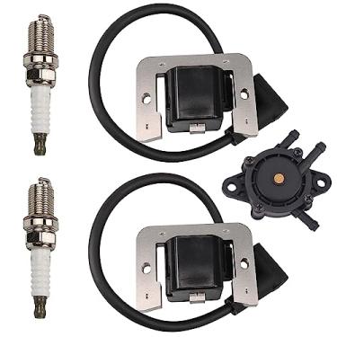 Imagem de Bobina de ignição 24 584 36-S com vela de ignição para MTD MMZ-2554 MMZ-2560 CH22 CH22QS CH22S CH740S CH25S CH20GS CH25GS CH23GS 2458403, 2458415-S, 24-584-00 3, 24 - 584-15-S