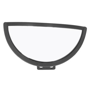Imagem de Espelho retrovisor convexo ABS e vidro amplo alcance de visão metade cúpula espelho retrovisor grande angular para empilhadeira
