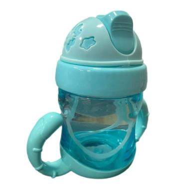 Imagem de Copo Antivazamento Com Alça Canudo Treinamento Infantil