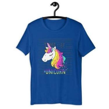 Imagem de Camiseta Blusa Feminina Time to be a Unicórnio-Feminino