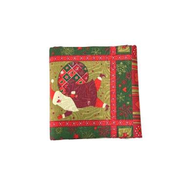 Imagem de Toalha de Mesa Jacquard Estampada Natal Natalina Papai Noel - MUMUDECO