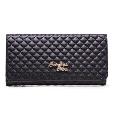 Imagem de Carteira Feminina Lançamento Porta Cartões Metalace Otima Qualidade - 