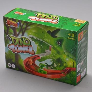 Imagem de Dino Túnel Pista de dinossauros, Túnel Pré-histórico Boca do Dinossaur