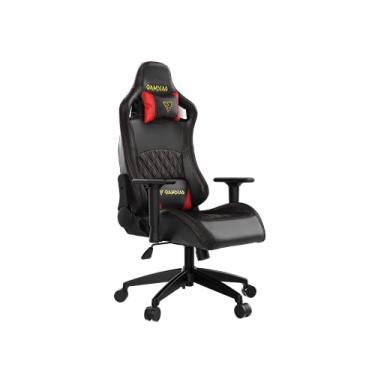 Imagem de GAMDIAS Aphrodite EF1 Cadeira de jogos, encosto alto e lombar com assento ergonômico de corrida, preto/vermelho (Efrodite EF1 preto/vermelho)