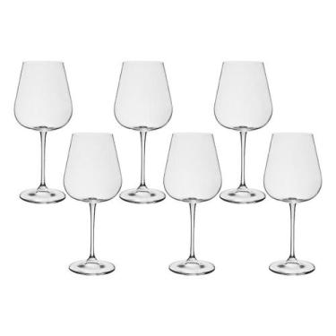 Imagem de Taça De Cristal Bohemia Para Vinho 540 Ml Ardea 6 Peças - Bohemia Crys