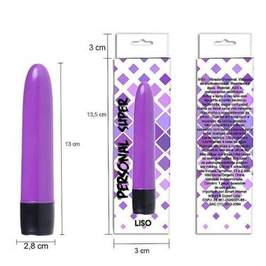 Imagem de Vibrador Personal Liso de 13 cm - Roxo - Sexy Import