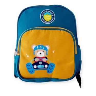 Imagem de Mochila Infantil Criança Astronauta Resistente Fofa Escolar Creche Esp