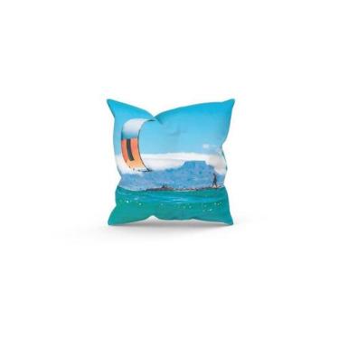 Imagem de Almofada Decorativa Cheia c/ Zíper 25x25 Kitesurf - Deluzz