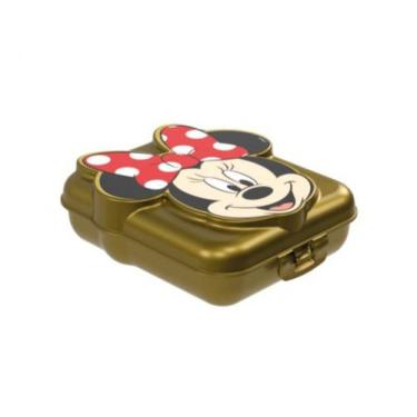 Imagem de Sanduicheira Minnie Plasútil Dourada - Plásutil