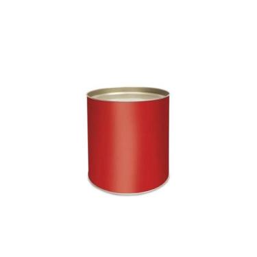 Imagem de Lata Lisa para Doces Rígida - Charming Red - 1 unidade - Cromus - Rizz