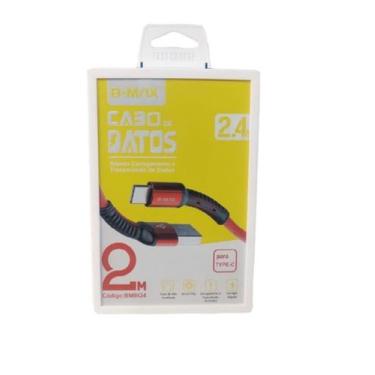 Imagem de Cabo USB Tipo C 2m - 2 Metros - Reforçado Bmax