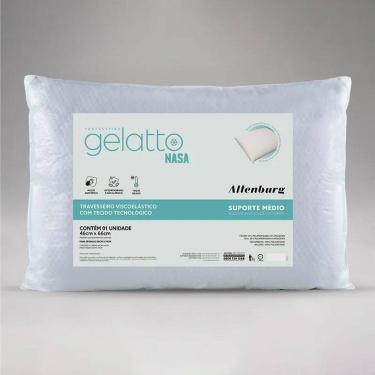 Imagem de Travesseiro Altenburg Viscoelástico Gelatto Nasa 46cm X 66cm