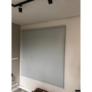 Imagem de Cortina Rolo 100% Blackout Preço De Fabrica (cinza, L 1,20 X A 2,70)