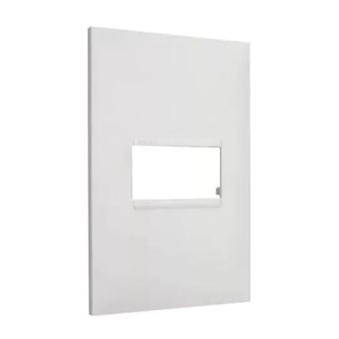 Imagem de Placa 1 Posto 4X2 Branca 618501BC