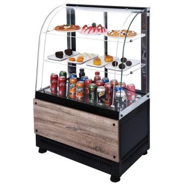 Imagem de Balcão Refrigerado Standard - 80cm Preto - DSR - 220V - Omega