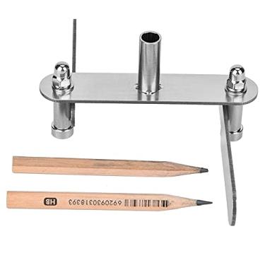 Imagem de Ferramenta de Scriber do Finder Center para Woodworking para Wood Board Work Precision Aço Inoxidável de Aço Inoxidável (0-60mm)