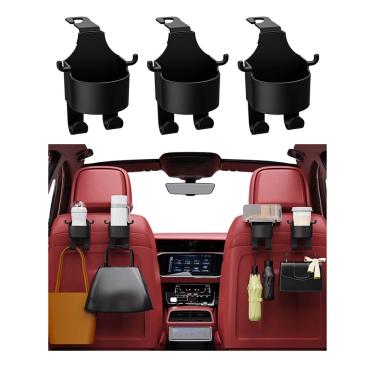 Imagem de Kit 3 Suporte Copo Lata Bolsa Sacola Motorista UBER 99 Carro