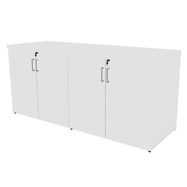 Imagem de Armário de Escritório Corp 4 PT Branco - Bramov