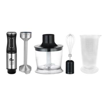 Imagem de Mixer turbo inox 3x1 1000w preto 220v kian, 220V