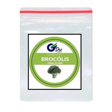 Imagem de Sementes De Brócolis Piracicaba 100 unidades - GDEZ