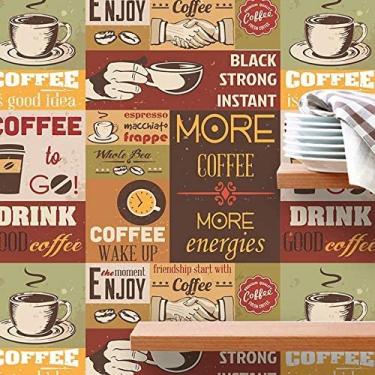 Imagem de Papel de Parede Adesivo Autocolante Decoração Deixei Sua Cozinha No Estilo Gourmet 15 Metros